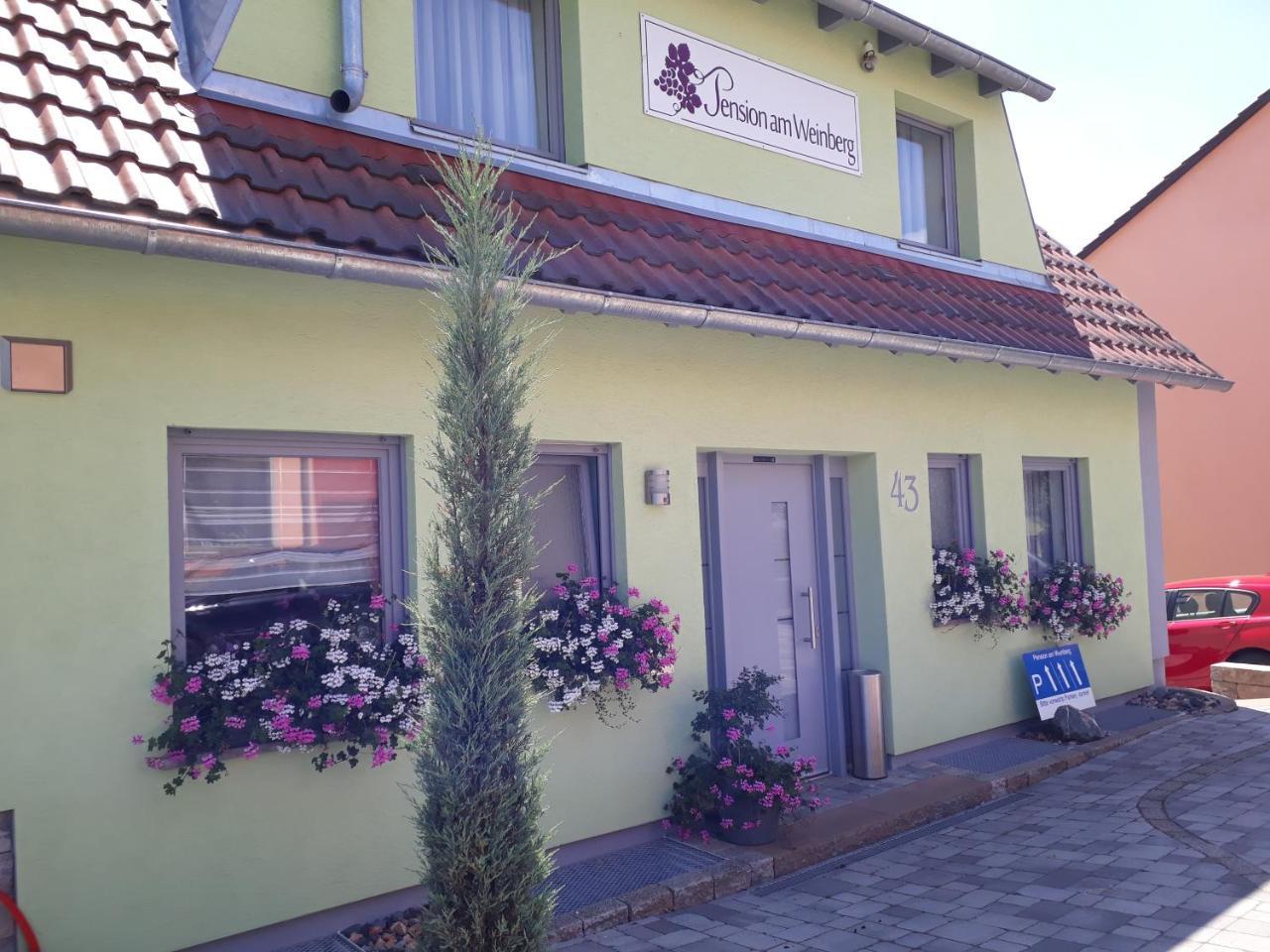 Pension Am Weinberg Bed & Breakfast Mainstockheim Екстериор снимка